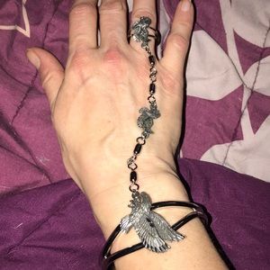 NWT, Silver Eagle slave bracelet